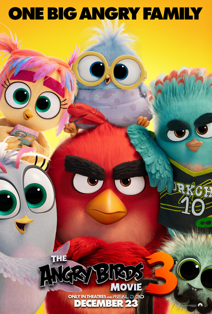 Постер фильма «Angry Birds 3»